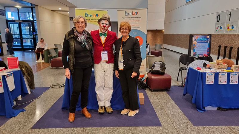 Clowns Heyoka au Congrès CNAAG